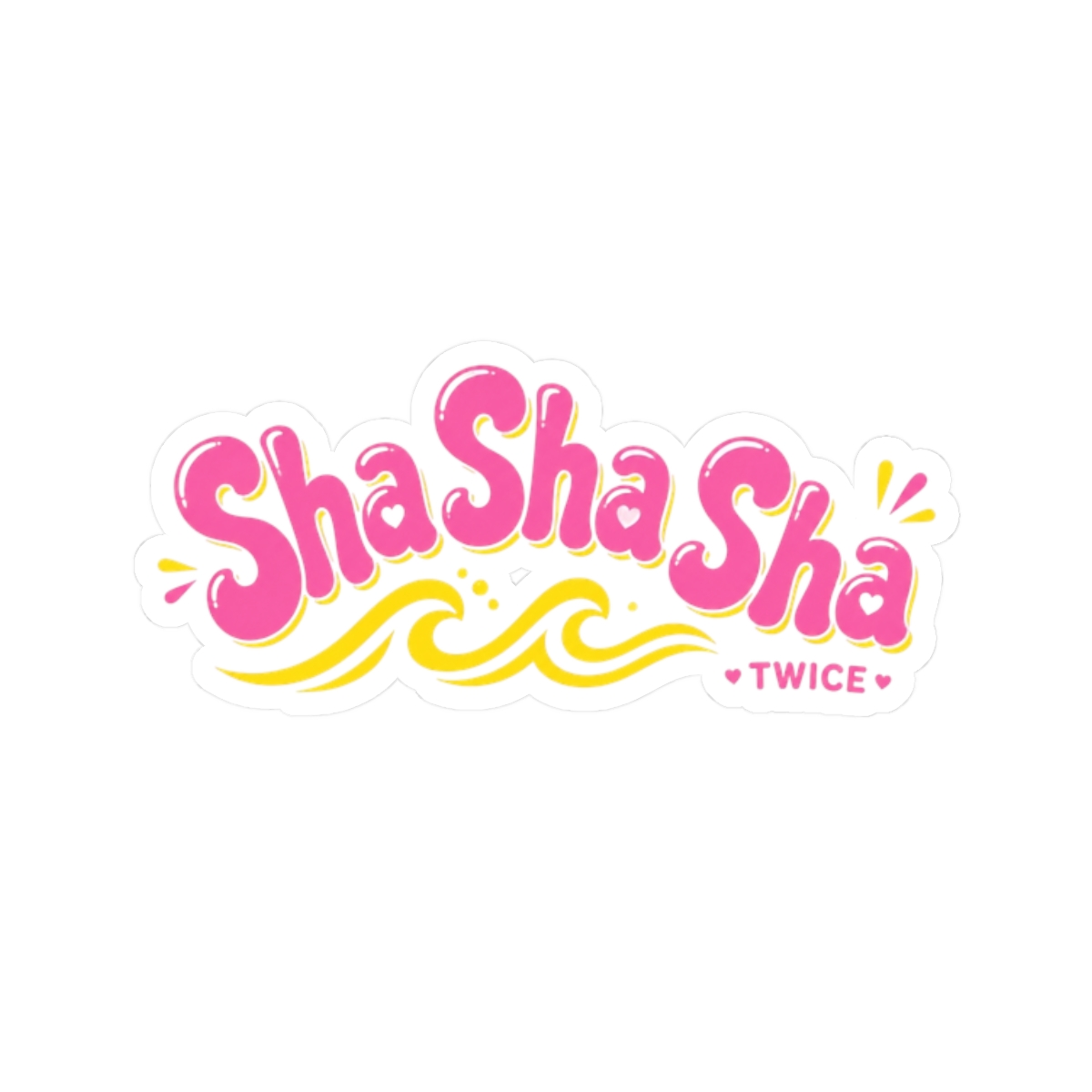 TWICE "Sha Sha Sha" Sticker - Official Stickers merchandise