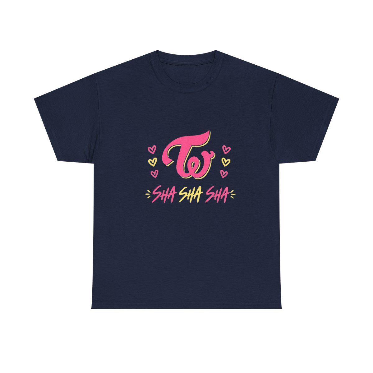 TWICE "T and W" Unisex Tee - alternate angle 3, merchandise