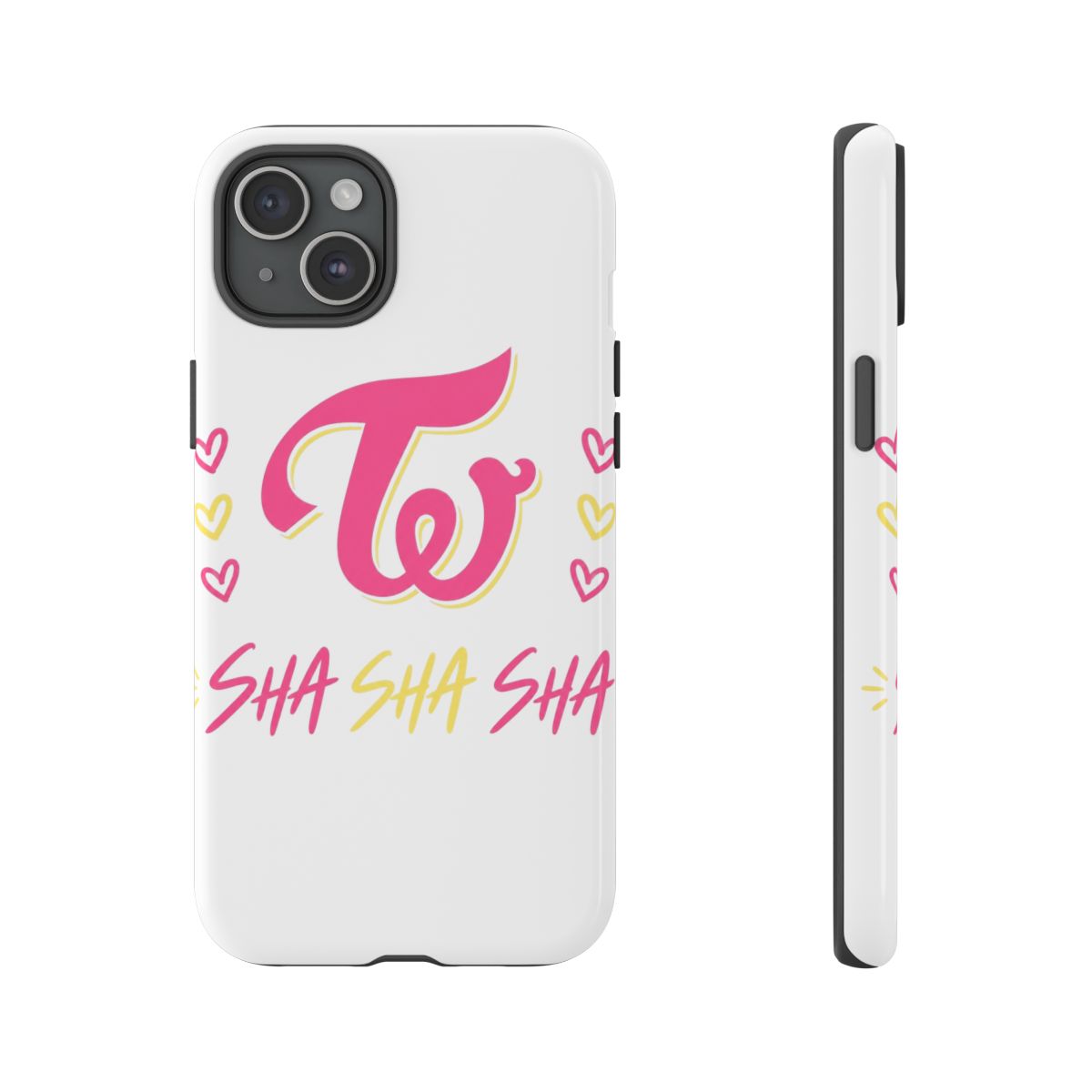 TWICE "T and W" Phone Case - alternate angle 2, merchandise