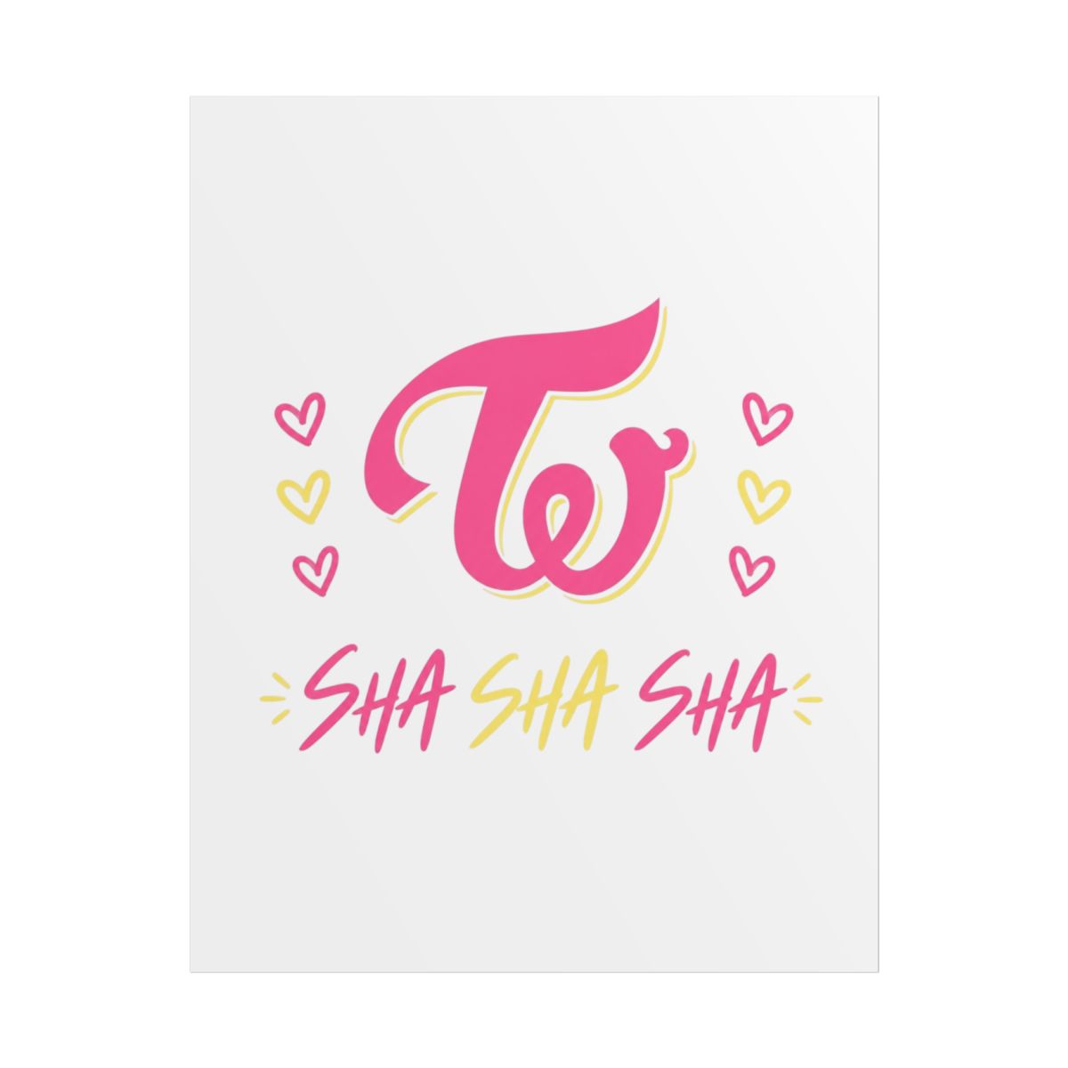 TWICE "T and W" Poster - alternate angle 1, merchandise