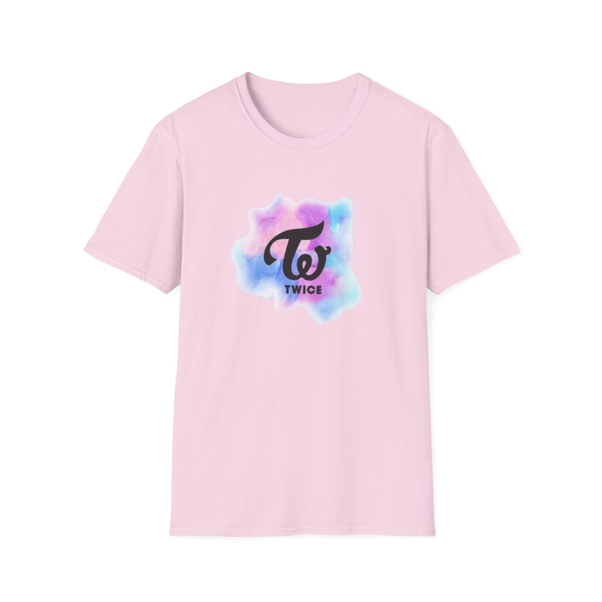 TWICE Logo Watercolor Tee | T-Shirt | TWICE Kpop - alternate angle 3, merchandise