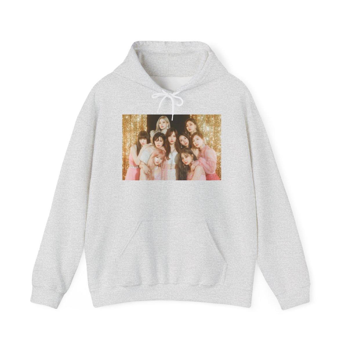 Photo Collage Hoodie | Group Portrait Sweatshirt | TWICE Kpop - alternate angle 2, merchandise