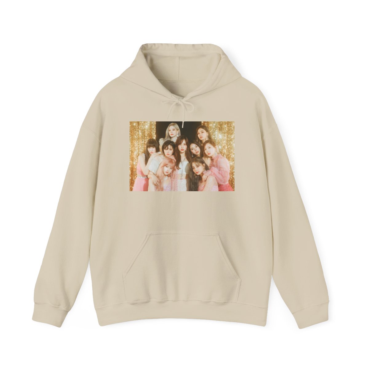 Photo Collage Hoodie | Group Portrait Sweatshirt | TWICE Kpop - alternate angle 4, merchandise
