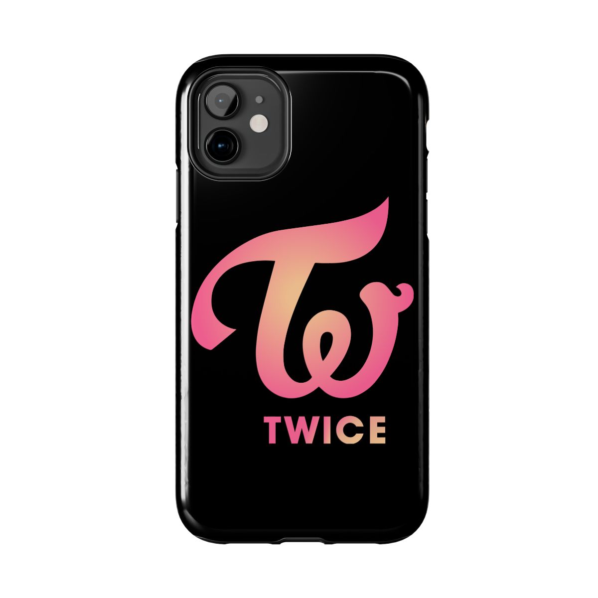 Pink Gradient TW Logo phone case | Tough Phone Case | TWICE Kpop - Official Phone Cases merchandise